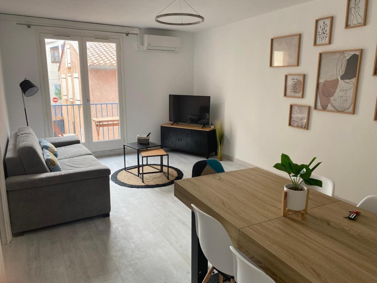 Superbe Appartement Climatise Avec Parking Prive Port Vendres Kültér fotó